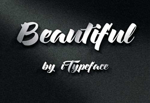 Beautiful Script Font