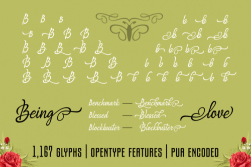 Being Love Duo Font