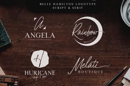 Belle Hamilton Font Duo