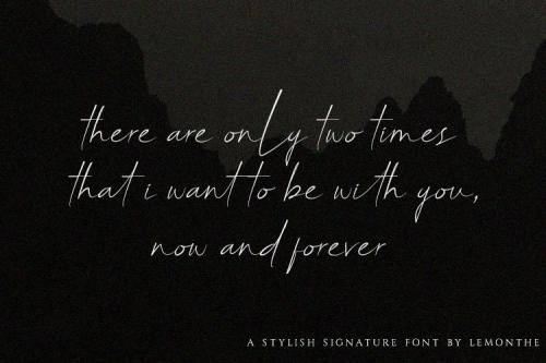 Belligiant Script Font