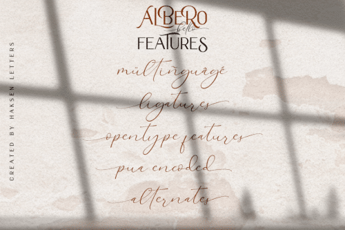 Bello Calligraphy Font