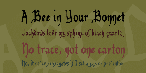 Benegraphic Font