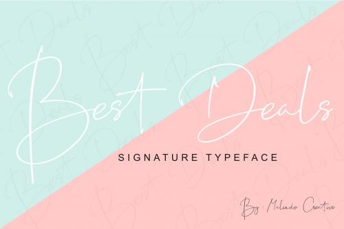 Best Deals Script Font