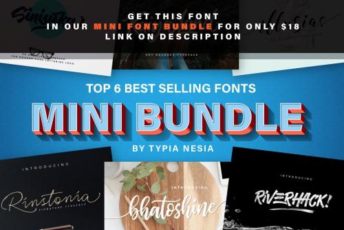 Bhatoshine Script Font