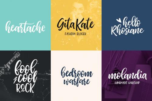 Bhatoshine Script Font