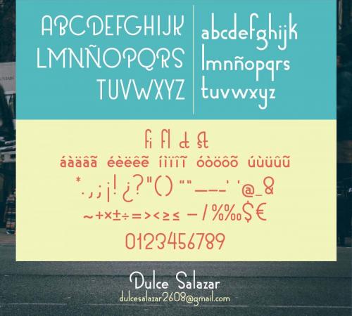 Bicycle Typeface