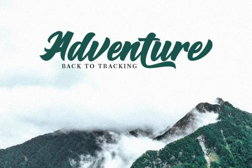 Big Blue Bold Script Font