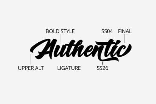 Big Blue Bold Script Font