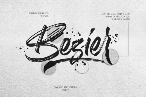 Birdrockers Brush Font