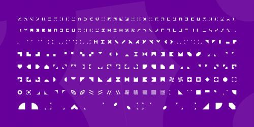 Bit Blocks TTF BRK Font