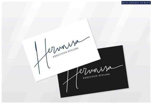 Bitlamero Signature Font Free Download