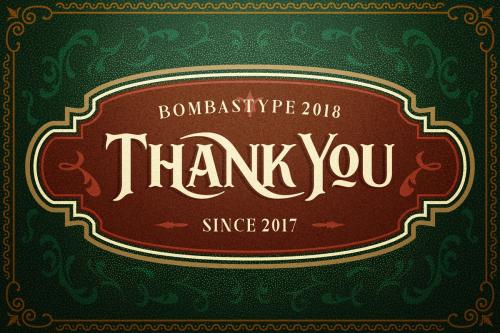 Black Drama Typeface