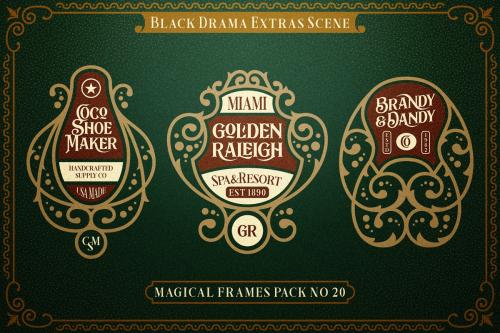 Black Drama Typeface