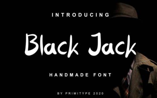 Black Jack Script Font