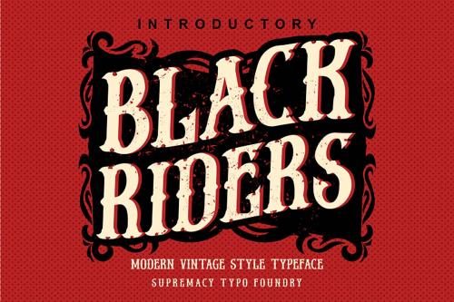Black Riders Font