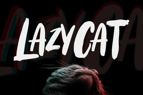 Black Torch Dry Brush Font