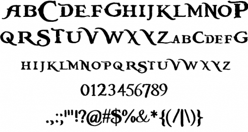 BlackPearl Font