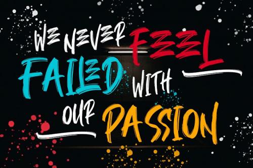 Blackball Brush Font