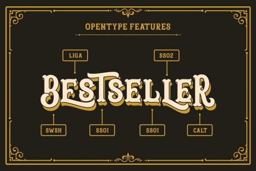Blastrick Vintage Font