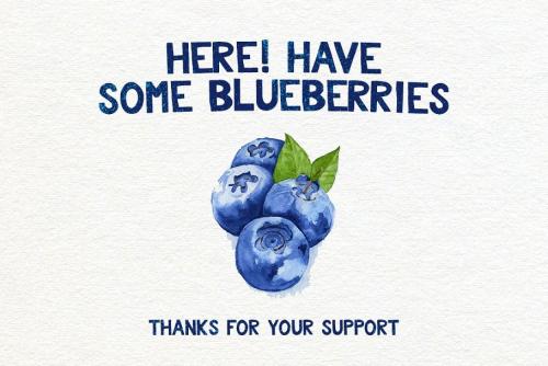 Bluberry Typeface