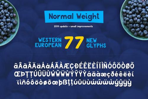 Bluberry Typeface