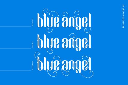 Blue Angel Blackletter Font