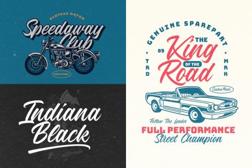 Blue Phantom Script Font