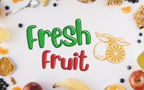 Blueberry Layered Font