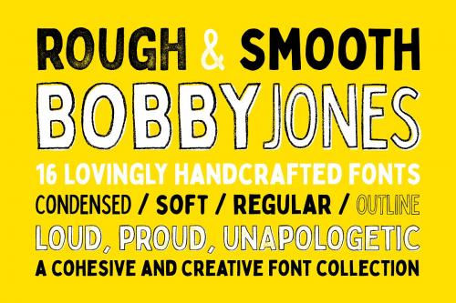 Bobby Jones Font Family