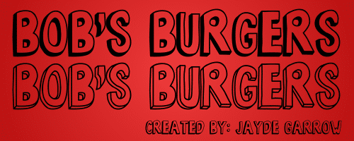 Bobs Burgers Font