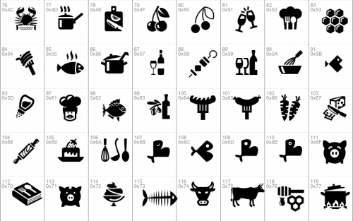 Bocartes Fritos Font