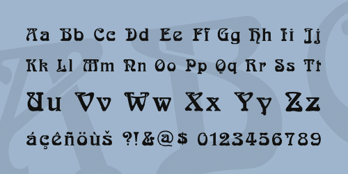 Bocklin Font