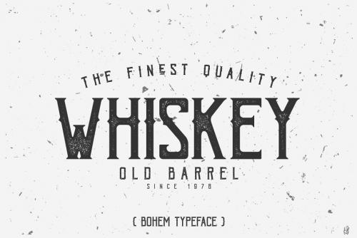 Bohem Press Display Font