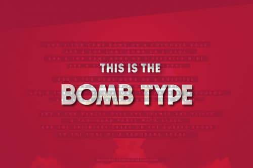 Bomb Font