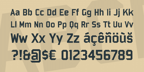 Bombardier Font