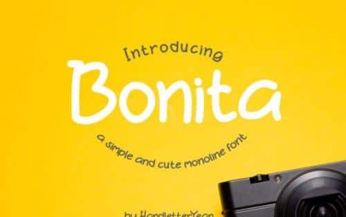 Bonita Handwritten Font