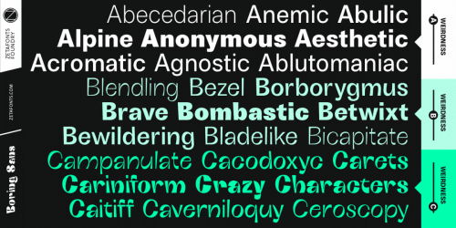 Boring Sans Serif Font