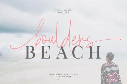 Boulders Beach Handwritten Font