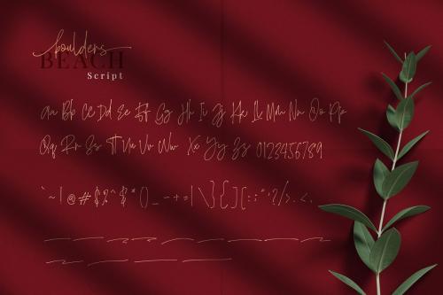 Boulders Beach Handwritten Font