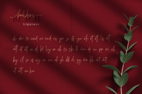 Boulders Beach Handwritten Font