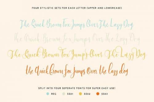 Bouncy Castle Font Family Free