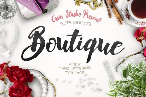 Boutique Brush Font