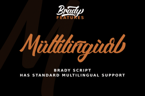 Brady Script Font