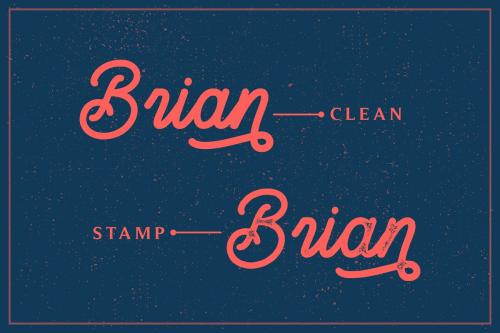 Brandon Smith Monoline Font