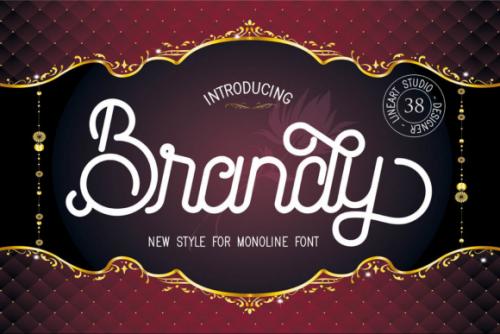 Brandy Script Font