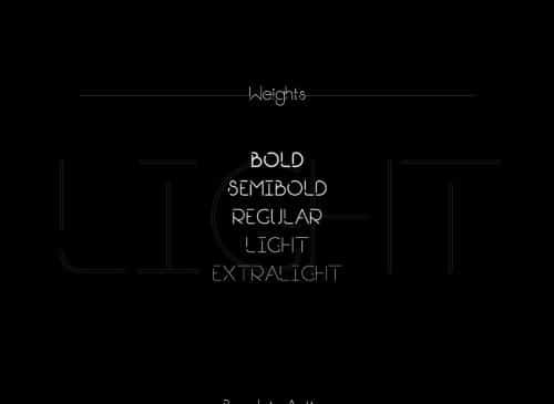 Break Font Family
