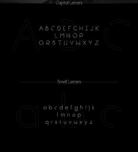 Break font family