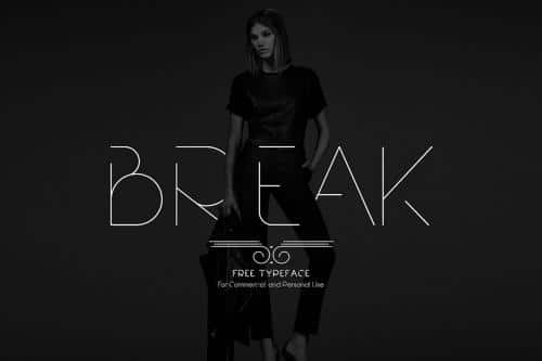 Break font family