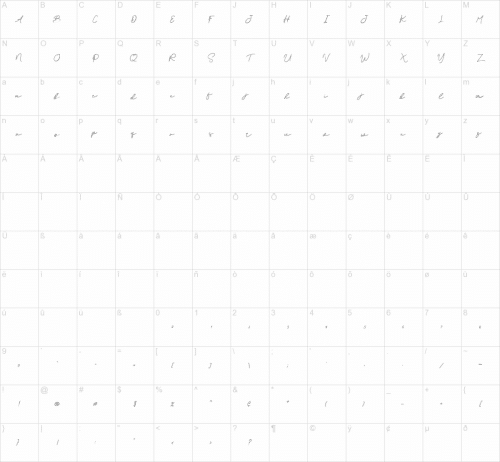 Brian Strait Handwriting Font