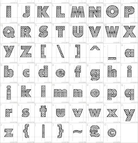 Bricks Font